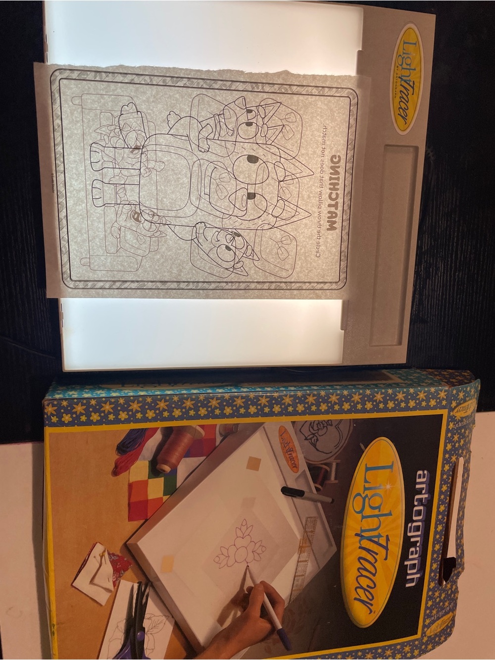 Kids Art Tracing Board – White Light